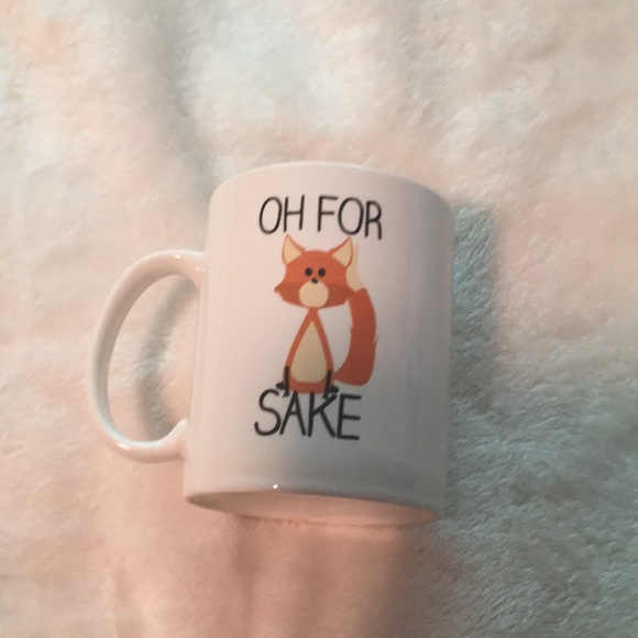 Oh For Fox Sake Ceramic Mug funny gift office novelty mug - Picture 2 of 3